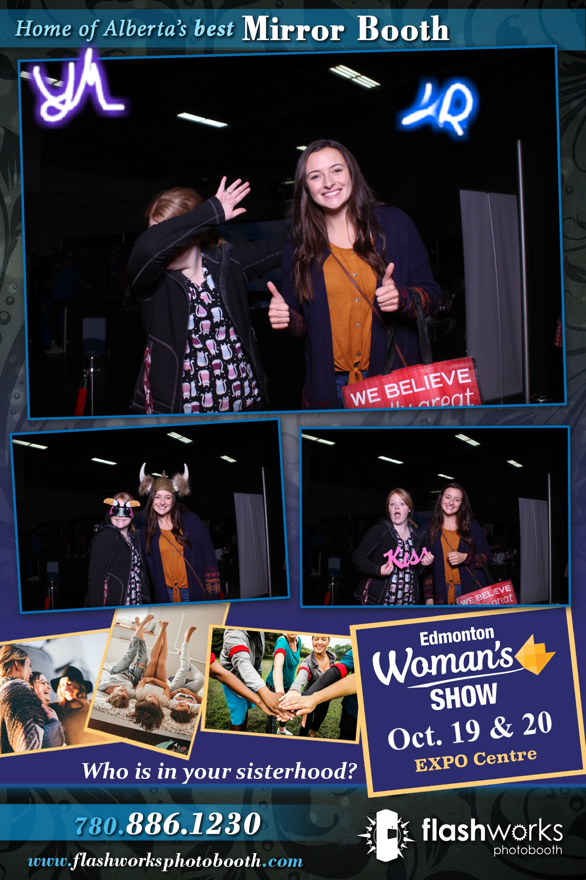 Fall Edmonton Woman's Show | View more photos from the event at gallery.flashworksphotobooth.com/u/FlashworksPhotoboothInc/Fall-Edmonton-Womans-Show-0